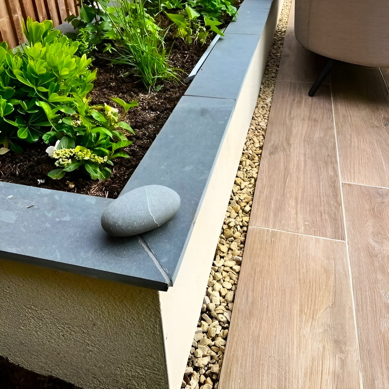 Load image into Gallery viewer, Brazilian - Grey Slate Planks - 600 x 145 x 20mm - Sawn & Riven