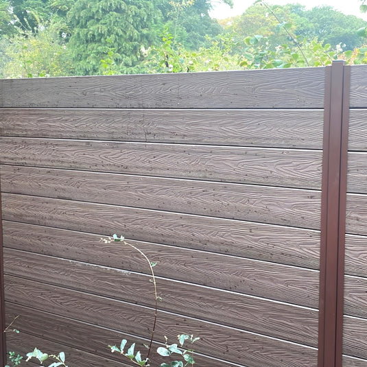Premium Composite Fencing Pack - Screw To Concrete Base - 1830mm