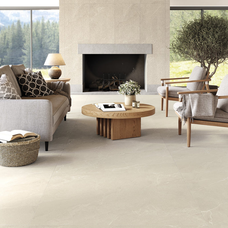 Load image into Gallery viewer, Ashford Sabbia - Beige Porcelain Paving Tiles - 900 x 900 x 20mm