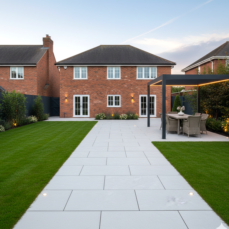 Load image into Gallery viewer, Universal - Grey Porcelain Paving Tiles - 900 x 600 x 20mm