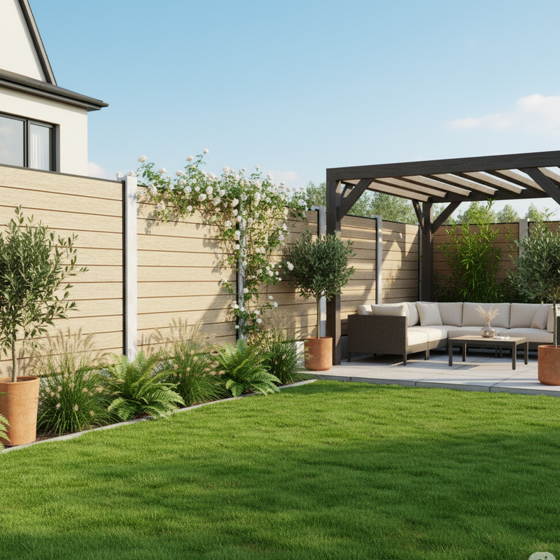 Load image into Gallery viewer, Premium Composite Fencing Pack - For Concrete Posts - 1830mm