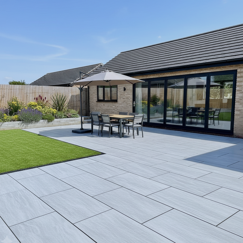 Load image into Gallery viewer, Kandala - Grey Porcelain Paving Tiles - 900 x 600 x 20mm