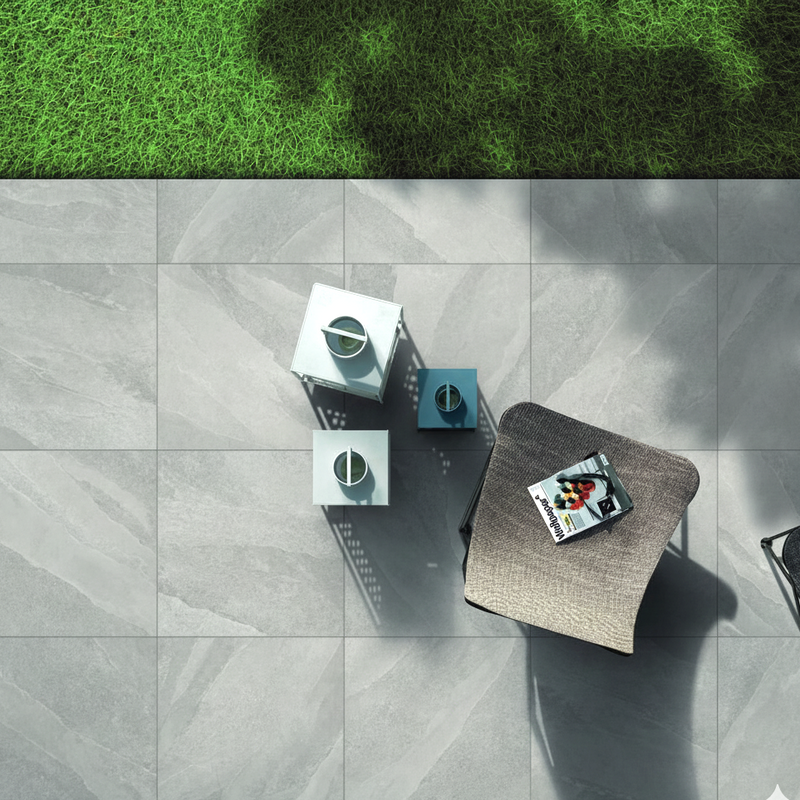 Load image into Gallery viewer, Etna - Grey Porcelain Paving Tiles - 600 x 600 x 20mm