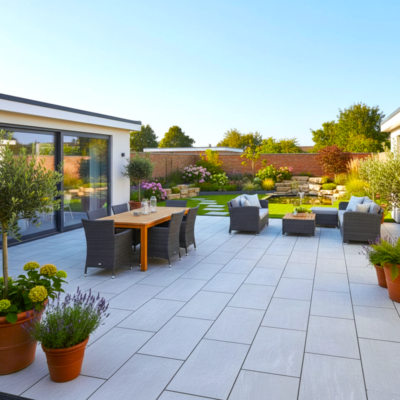 Load image into Gallery viewer, Kandala - Grey Porcelain Paving Tiles - 900 x 600 x 20mm