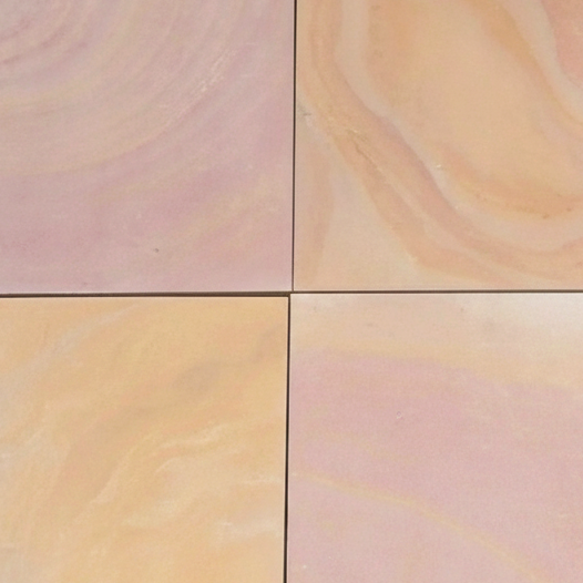 Load image into Gallery viewer, Modak Indian Sandstone Paving - 295 x 295 x 22mm - Sawn & Sandblasted