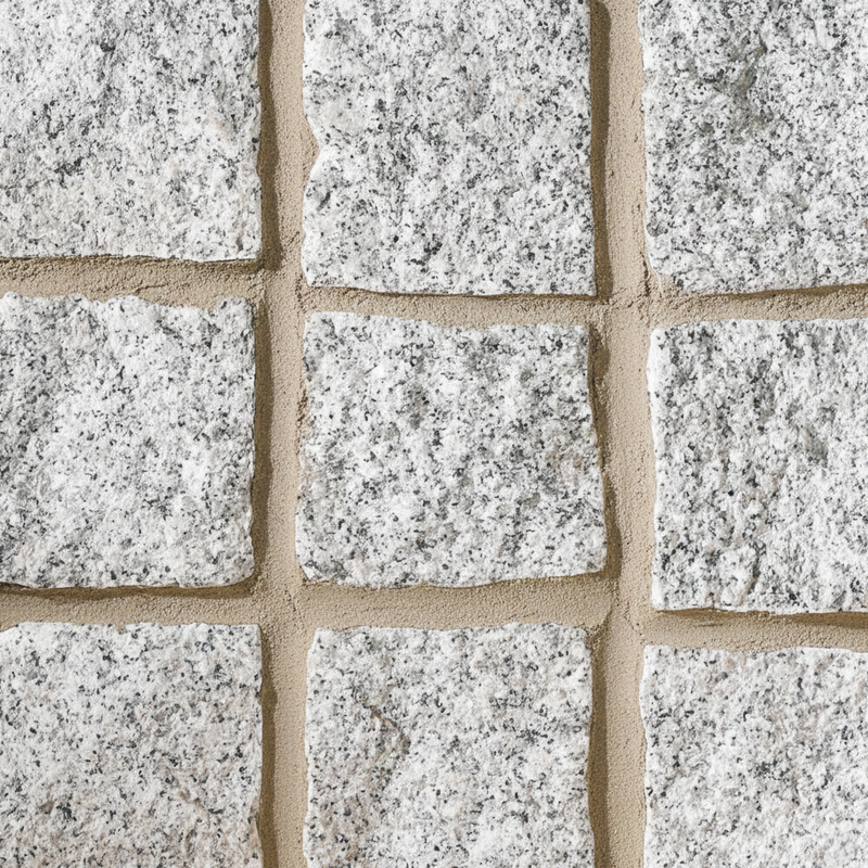 Load image into Gallery viewer, Light Grey Granite Cobbles - 100 x 100 x 60mm