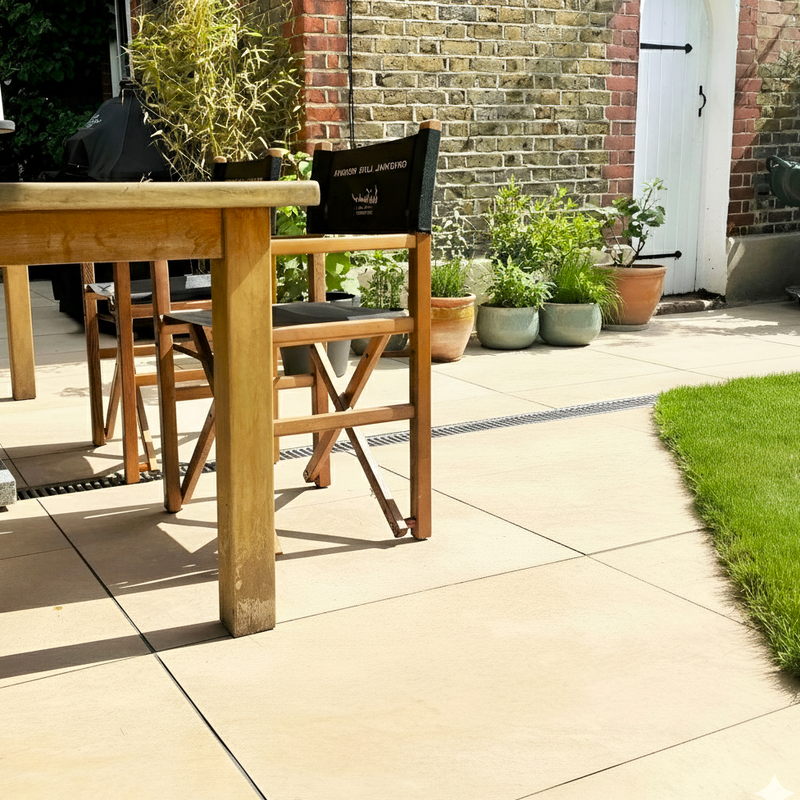 Load image into Gallery viewer, Castle - Beige Porcelain Paving Tiles - 900 x 600 x 20mm