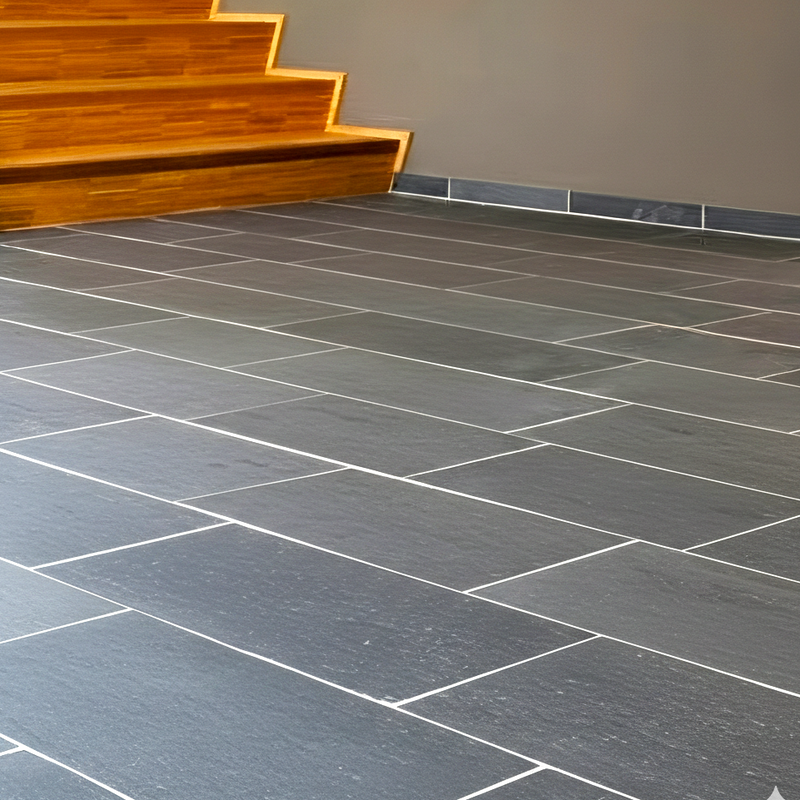 Load image into Gallery viewer, Brazilian - Black Slate Paving - 900 x 600 x 20mm - Sawn & Riven