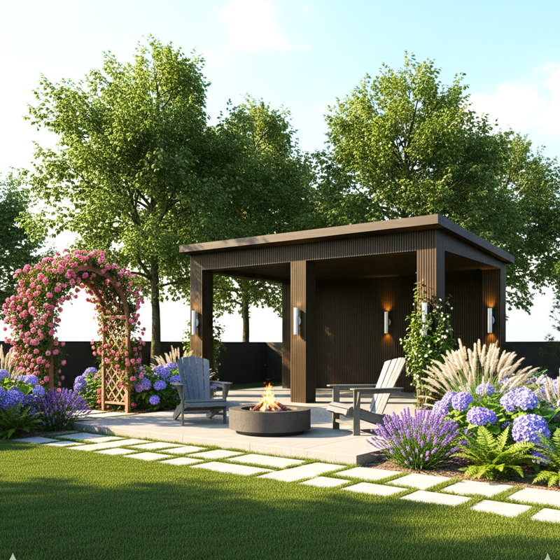 Load image into Gallery viewer, Slatted Walnut - Brown Composite Cladding - Cladding Board - 2500 x 200 x 26 mm