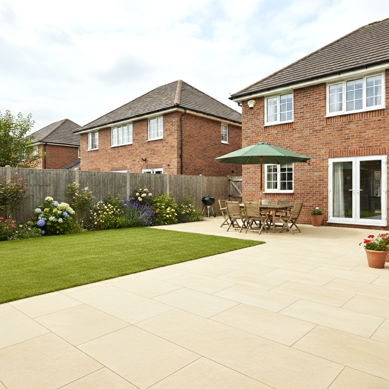 Load image into Gallery viewer, Bahama - Beige Porcelain Paving Tiles - 900 x 600 x 20mm