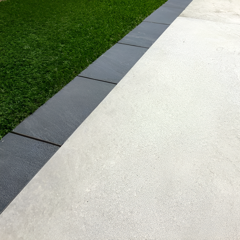 Load image into Gallery viewer, Anthracite - Black Porcelain Setts - 200 x 100 x 20mm
