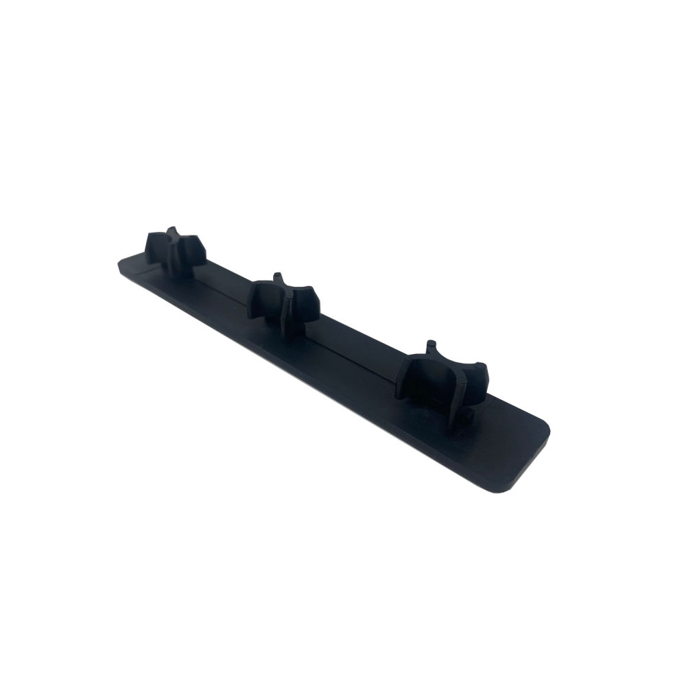 Soho Charcoal - Black Composite Decking - End Cap - 147 x 24 x 17 mm ...