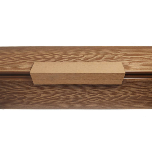 Soho Teak - Brown Composite Decking - Edging Trim - 3600 x 50 x 50 mm