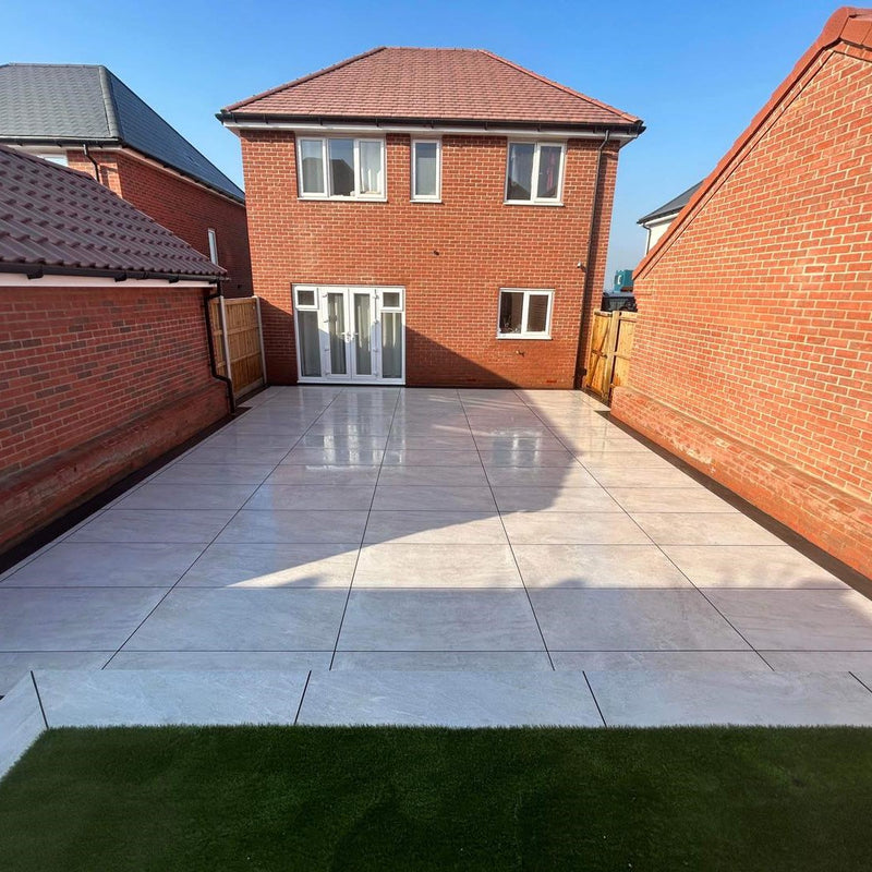 Load image into Gallery viewer, Alpine Grigio - Grey Porcelain Paving Tiles - 1200 x 600 x 20mm