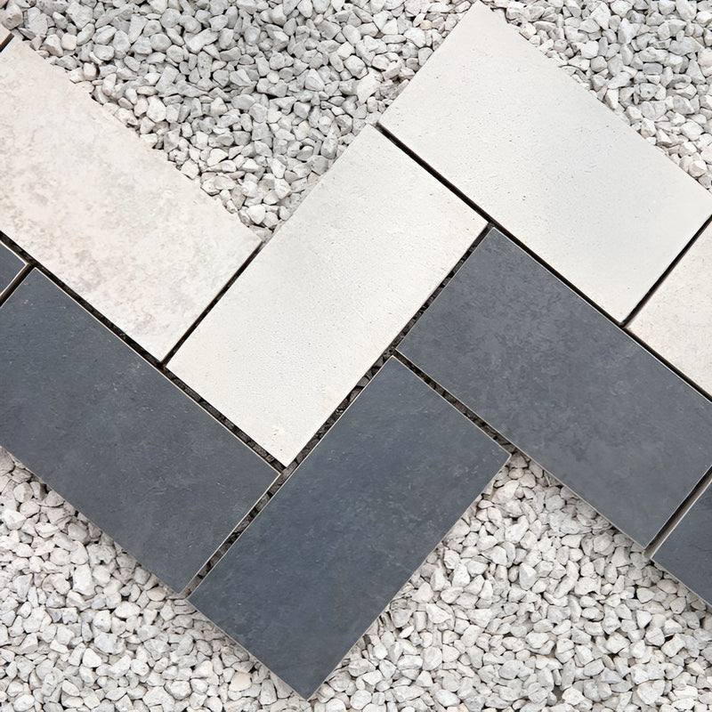 Load image into Gallery viewer, Anthracite - Black Porcelain Setts - 200 x 100 x 20mm