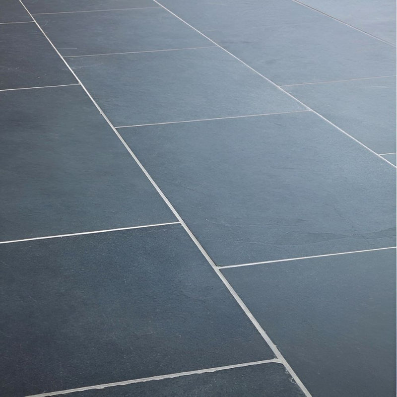 Load image into Gallery viewer, Brazilian - Black Slate Paving - 900 x 900 x 20mm - Sawn & Riven