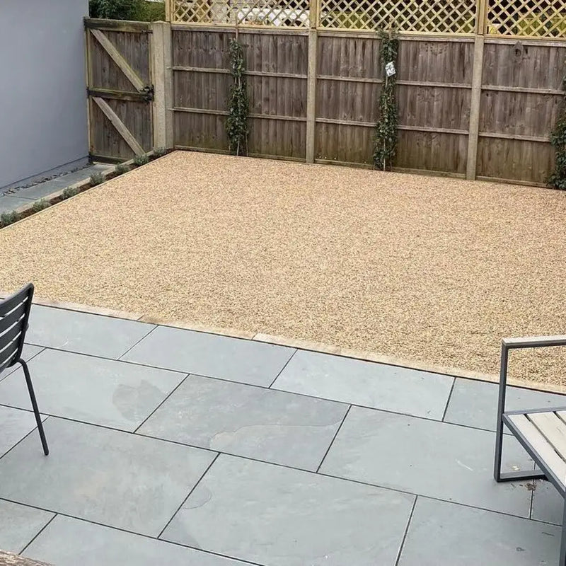 Load image into Gallery viewer, Brazilian - Grey Slate Paving - 900 x 600 x 20mm - Sawn & Riven