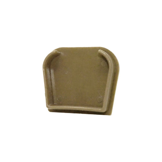 Maple - Brown Premium Composite Fencing - Aluminium Insert Cap - 48 x 40 x 10mm
