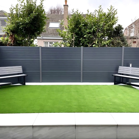 Anthracite - Black Premium Composite Fencing - Board - 1830 x 150 x 20mm