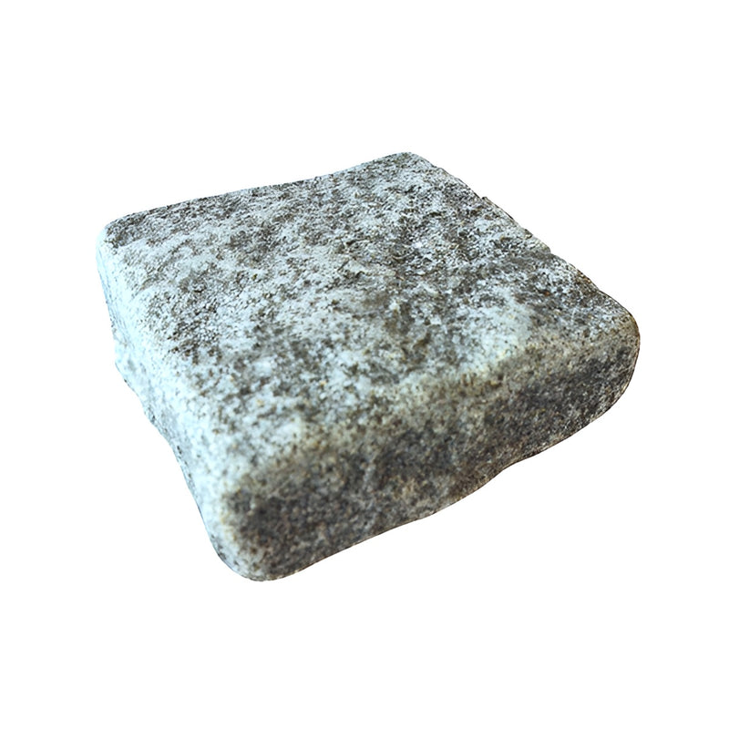 Load image into Gallery viewer, Dark Grey Granite Block Paving - 140 x 140 x 50-60mm - Sawn, Tumbled & Riven