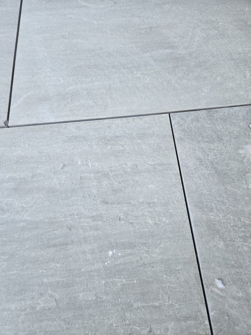 Load image into Gallery viewer, Raj Grey Porcelain Paving Tiles - 900 x 600 x 20mm