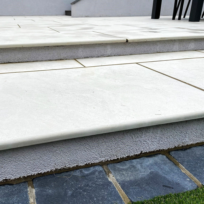 Load image into Gallery viewer, Himalayan - White Porcelain Paving Tiles - 900 x 600 x 20mm