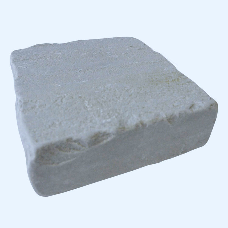 Load image into Gallery viewer, Kandala Grey Sandstone Block Paving - 150 x 150 x 50mm - Sawn, Tumbled & Riven
