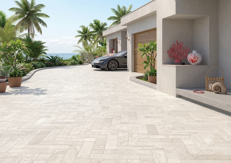 Load image into Gallery viewer, Langford - White Porcelain Setts - 280 x 70 x 20mm