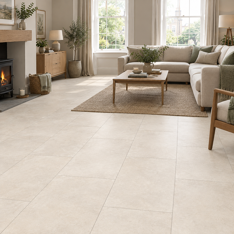 Load image into Gallery viewer, Palma Cream - Beige Porcelain Paving Tiles - 1200 x 600 x 10mm