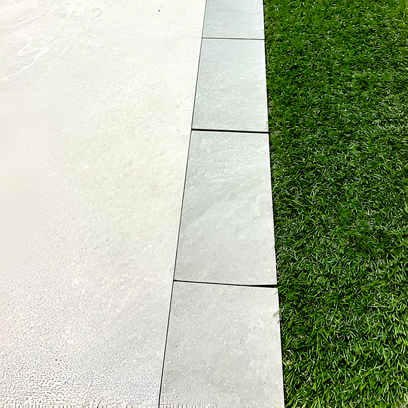 Load image into Gallery viewer, Castle - Grey Porcelain Setts - 200 x 100 x 20mm