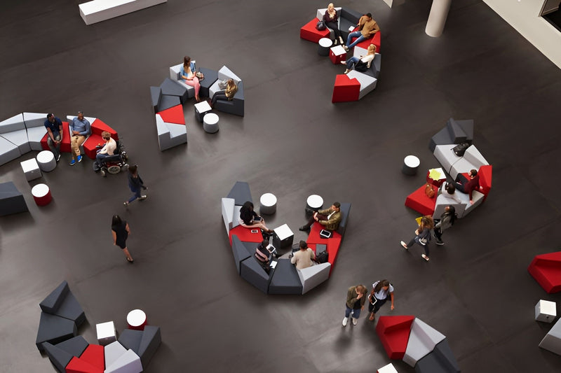 Load image into Gallery viewer, Plaza Slate - Black Porcelain Paving Tiles - 800 x 800 x 20mm