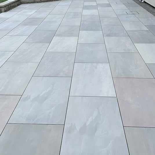 Raj - Green Porcelain Paving Tiles - 900 x 600 x 20mm