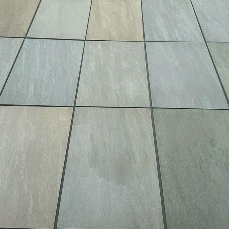 Load image into Gallery viewer, Raj - Green Porcelain Paving Tiles - 900 x 600 x 20mm