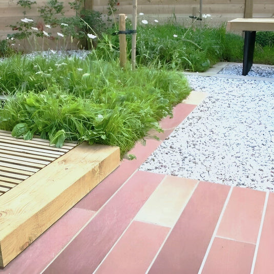 Modak Indian Sandstone Planks - 900 x 150 x 22mm - Sawn & Riven