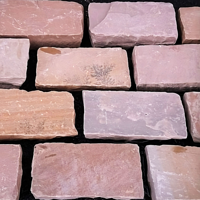 Load image into Gallery viewer, Modak Indian Sandstone Setts - 200 x 100 x 25-35mm