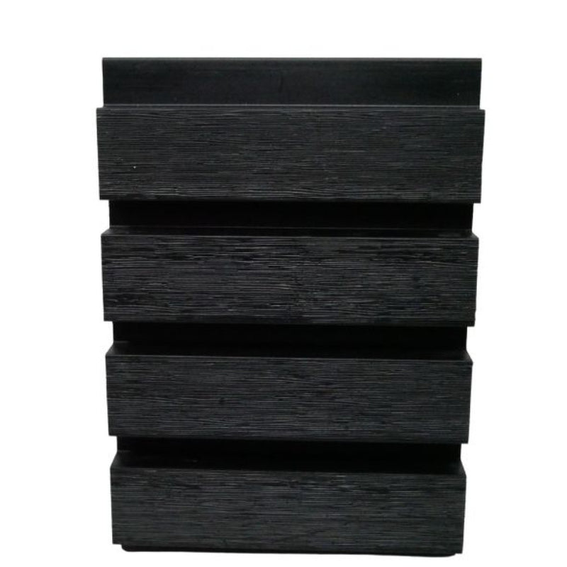 Load image into Gallery viewer, Slatted Midnight - Black Composite Cladding - Cladding Board - 2500 x 200 x 26 mm