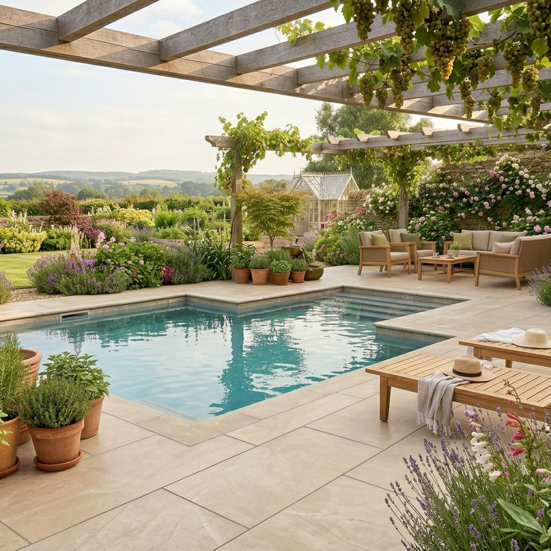 Load image into Gallery viewer, Storm - Beige Porcelain Paving Tiles - 900 x 600 x 20mm