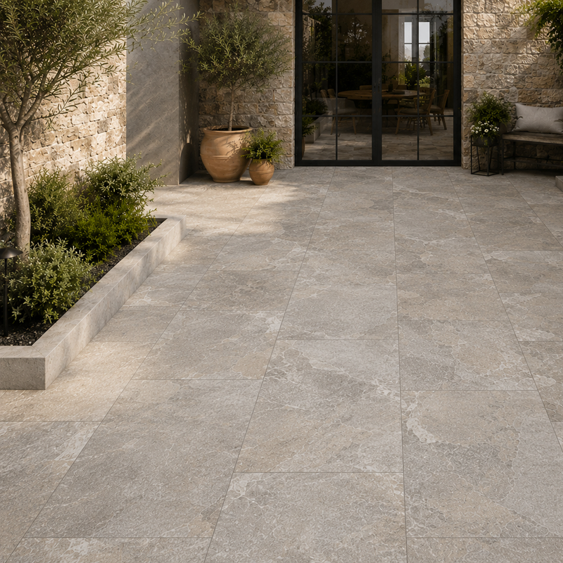 Load image into Gallery viewer, Strato - Grey Porcelain Paving Tiles - 900 x 600 x 20mm