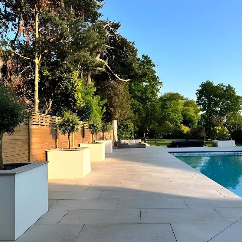 Load image into Gallery viewer, Titan - Beige Porcelain Paving Tiles - 1200 x 600 x 20mm