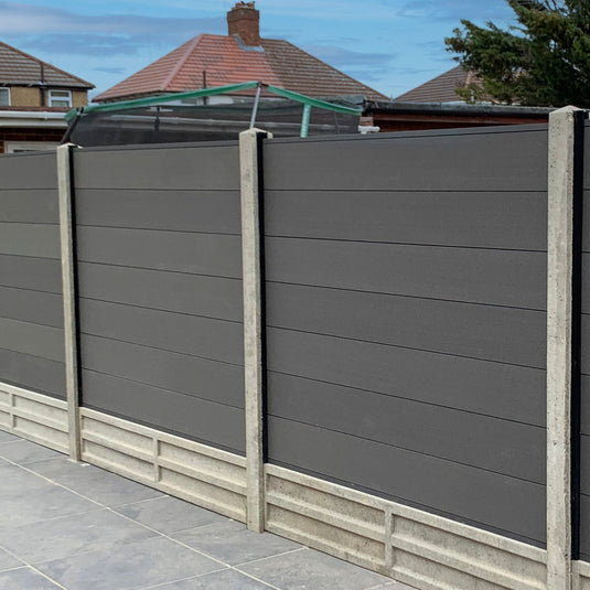 Premium Composite Fencing Pack - For Concrete Posts - 1830mm