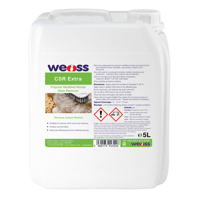 Steintec Weiss CSR Extra Stain Remover - 5L