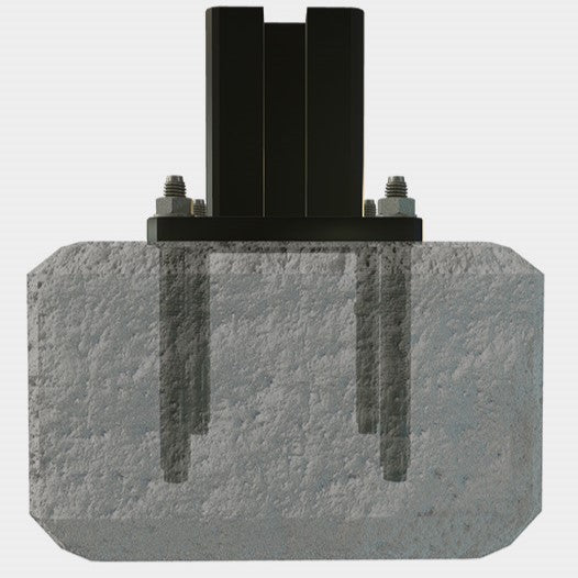 Load image into Gallery viewer, Premium Composite Fencing Pack - Screw To Concrete Base - 1830mm
