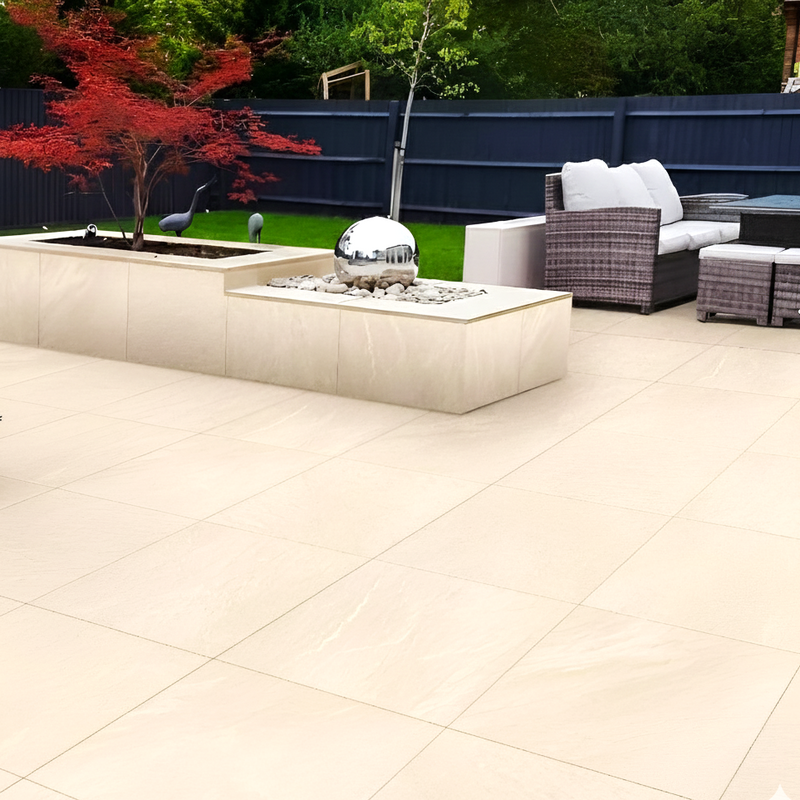 Load image into Gallery viewer, Aruba - Beige Porcelain Paving Tiles - 600 x 600 x 20mm
