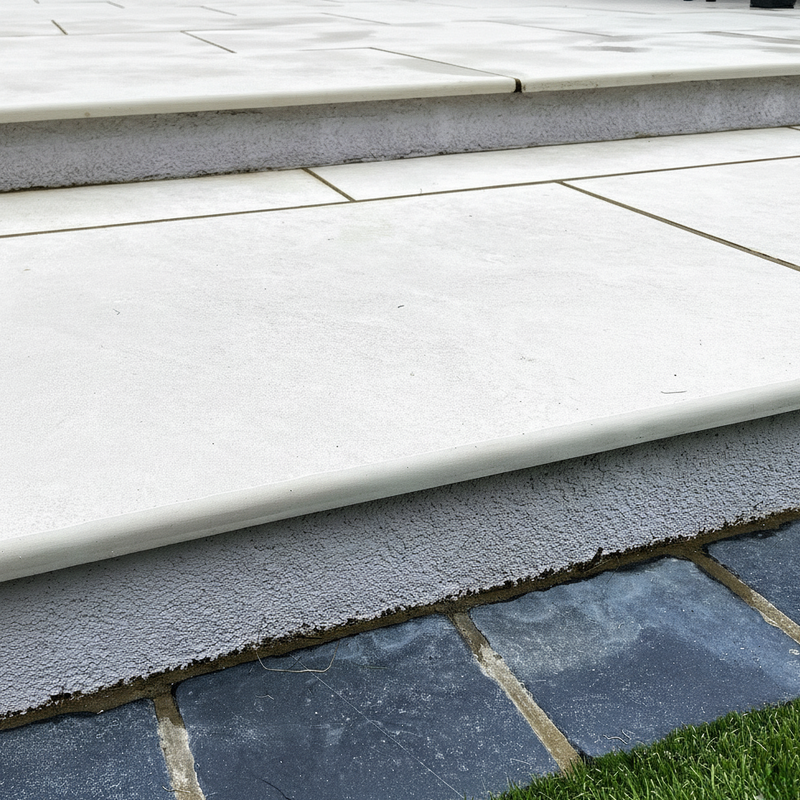 Load image into Gallery viewer, Himalayan - White Porcelain Paving Tiles - 900 x 600 x 20mm
