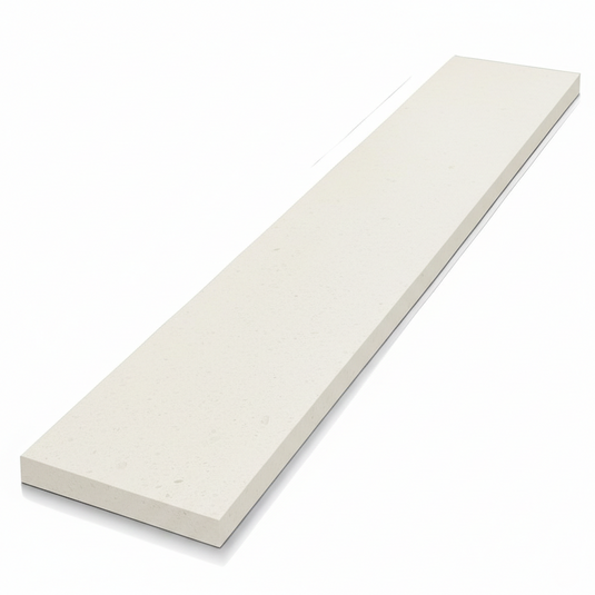 Quartz White - Porcelain Planks - 900 x 200 x 20mm