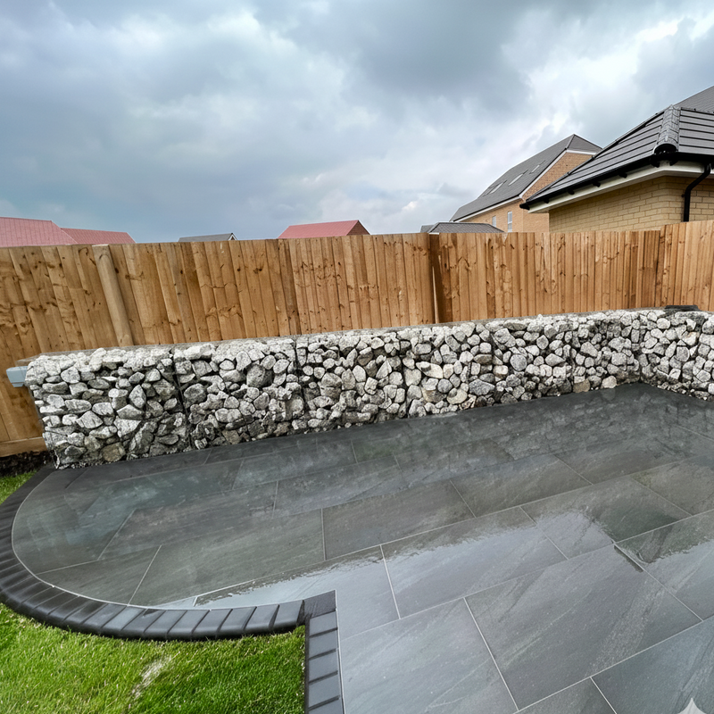 Load image into Gallery viewer, Anthracite - Black Porcelain Paving Tiles - 900 x 600 x 20mm
