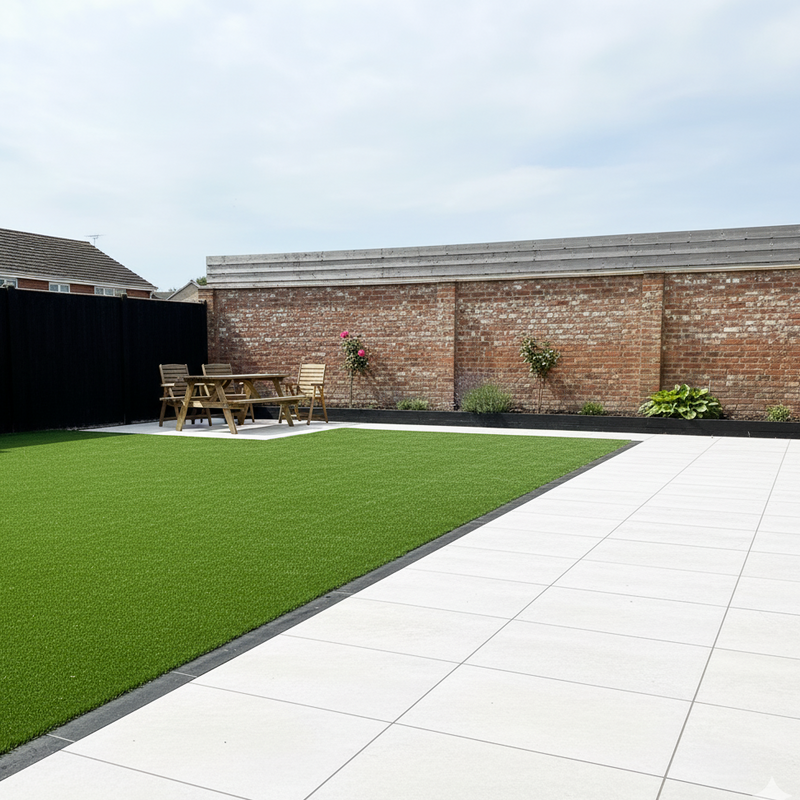 Load image into Gallery viewer, Quartz - White Porcelain Paving Tiles - 900 x 600 x 20mm
