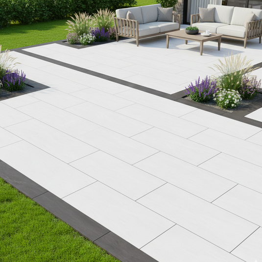 Anthracite - Porcelain Planks - 900 x 150 x 20mm