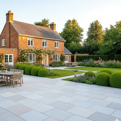 Raj - Green Porcelain Paving Tiles - 900 x 600 x 20mm