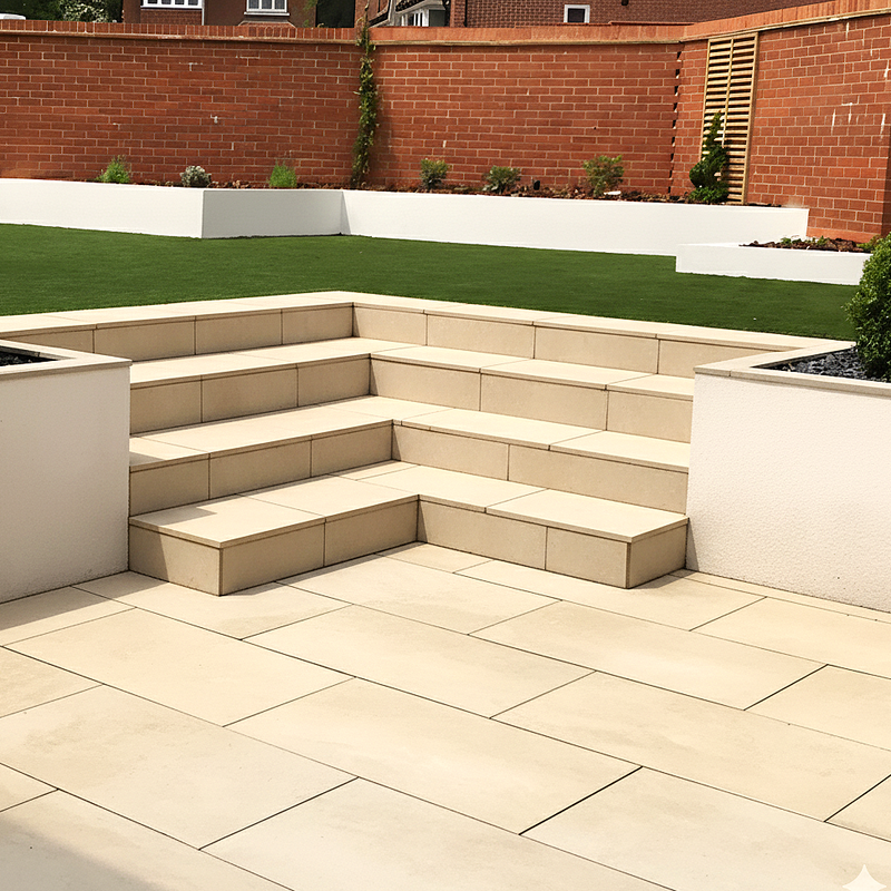 Load image into Gallery viewer, Castle - Beige Porcelain Paving Tiles - 900 x 600 x 20mm
